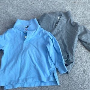 Hanna Andersson Long-Sleeved Collared Shirts Size 90